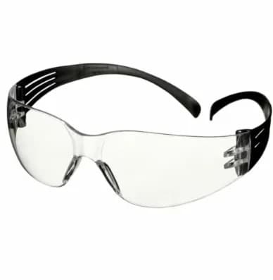 3M 3M™ SecureFit™ 100 Safety Glasses, Black frame, Anti-Scratch / Anti-Fog