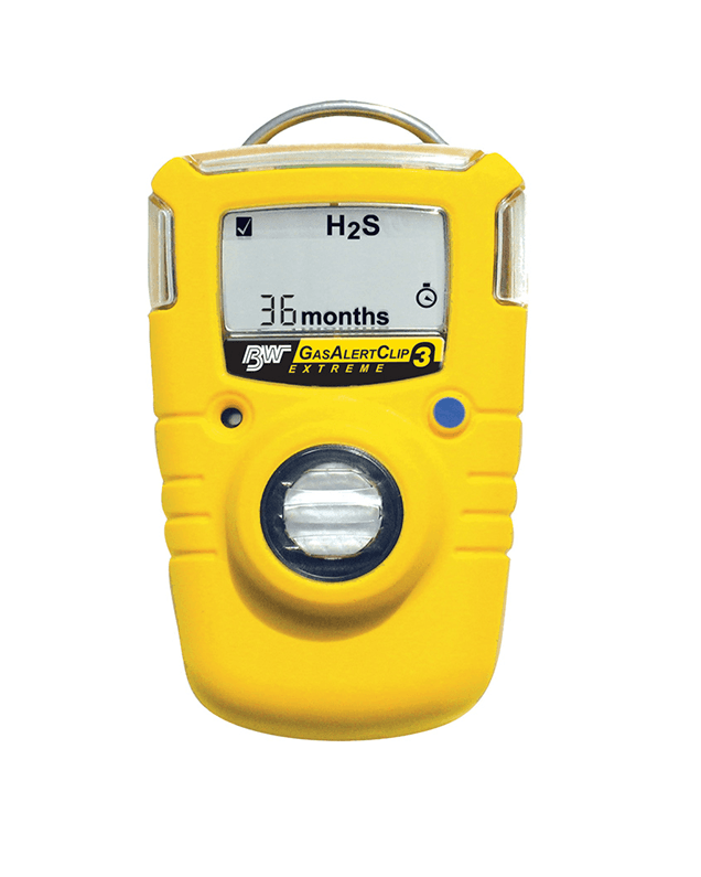 Honeywell BW Technologies by Honeywell BWC3‑H BW Clip Single Gas H2S Detector