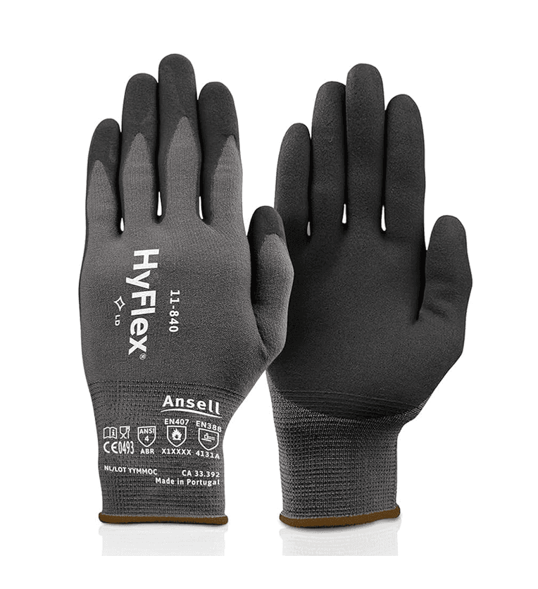 Ansell Ansell HyFlex 11‑840 Professional Work Gloves