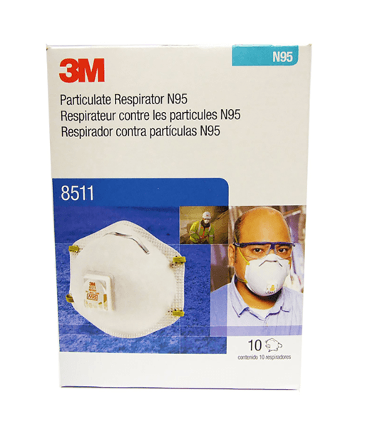 3M 3M™ Particulate Respirator 8511 – N95 Valved Mask