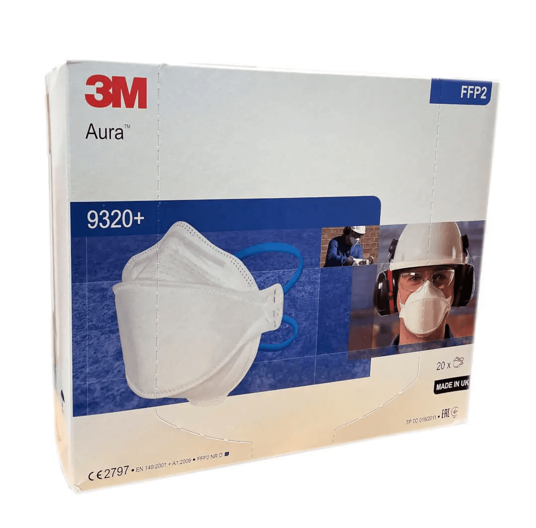 3M 3M™ Aura™ Particulate Respirator 9320+ – FFP2 Unvalved Mask