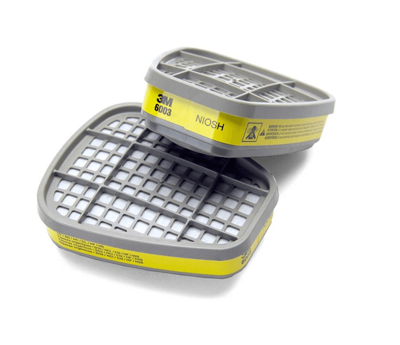 3M 3M™ Organic Vapor/Acid Gas Cartridge 6003 – Multi-Gas Protection