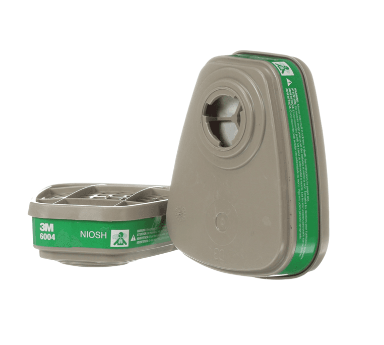 3M 3M™ Ammonia Methylamine Cartridge 6004 – NIOSH Approved Protection
