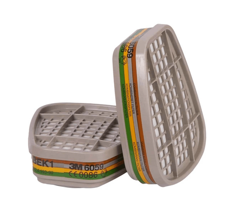 3M 3M™ Gas and Vapour Filters 6059 – ABEK1 Multi-Gas Protection