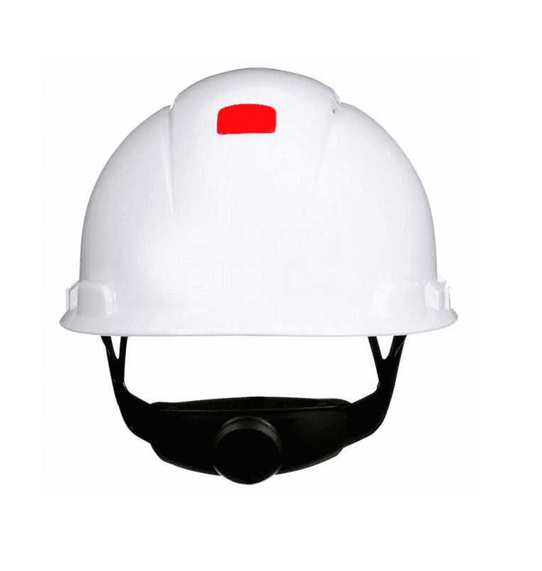 3M 3M SecureFit H-701SFR-UV Hard Hat – White Vented Cap Style, 4-Point Pressure Diffusion Ratchet Suspension, Uvicator Sensor