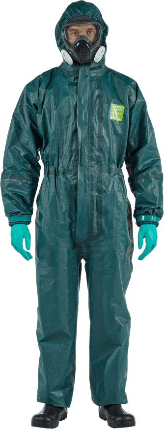 Ansell Ansell AlphaTec® 4000 Coverall Innovative multi-layer chemical barrier technology, Type 3/4/5 protection