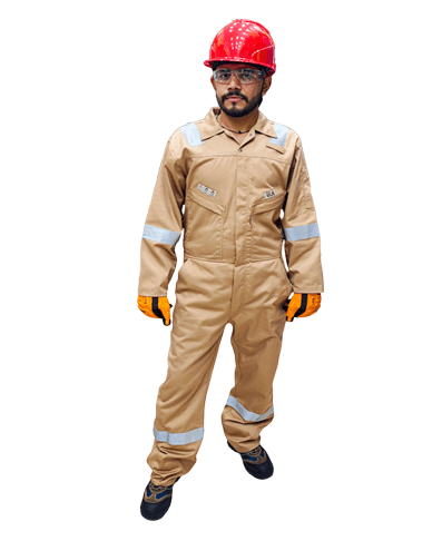  Promax Flamesafe Intense Fire Retardant Coverall With Reflective Tape