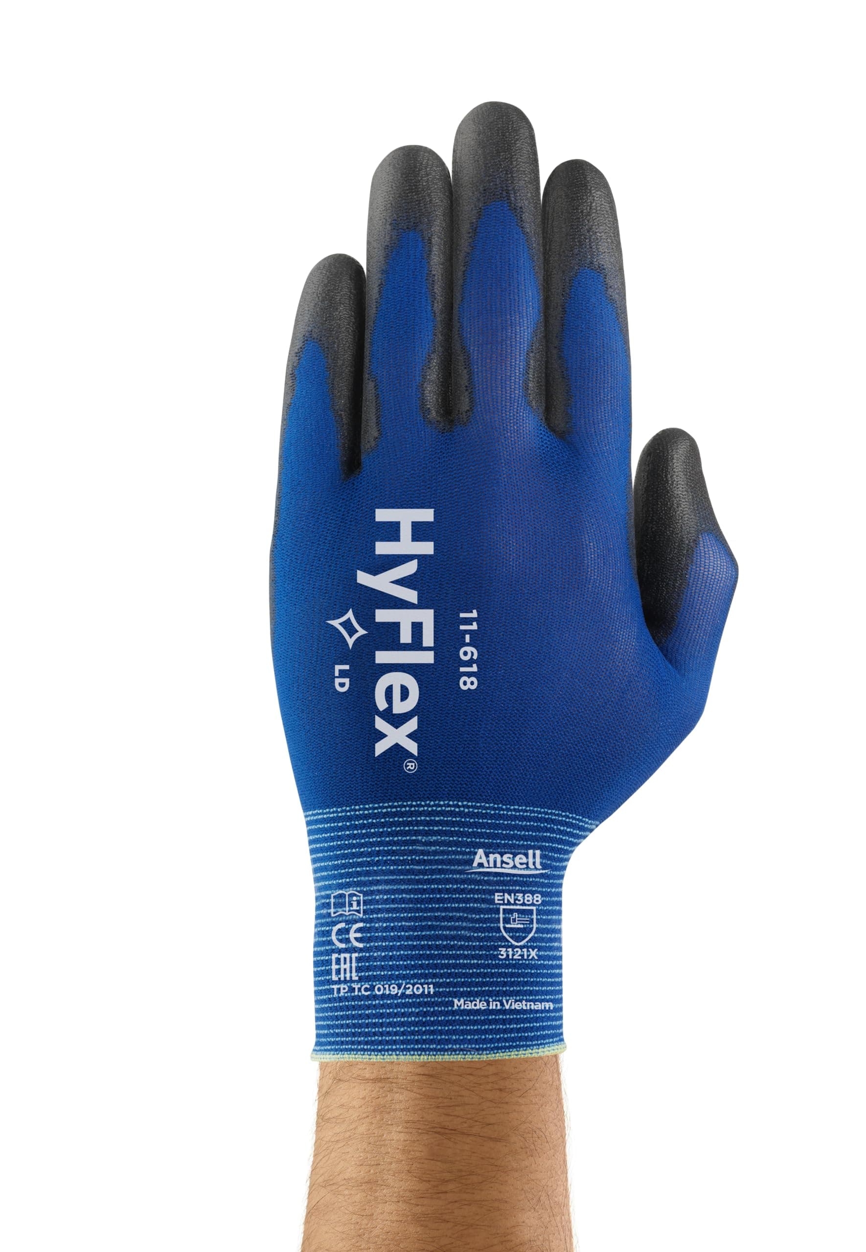 Ansell HyFlex® 11-618 Ultra-thin polyurethane gloves