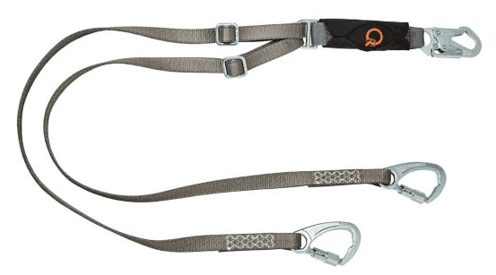 MSA Safety MSA V-Series Tieback Twin-Leg EA 6ft. (1.8m) Lanyard