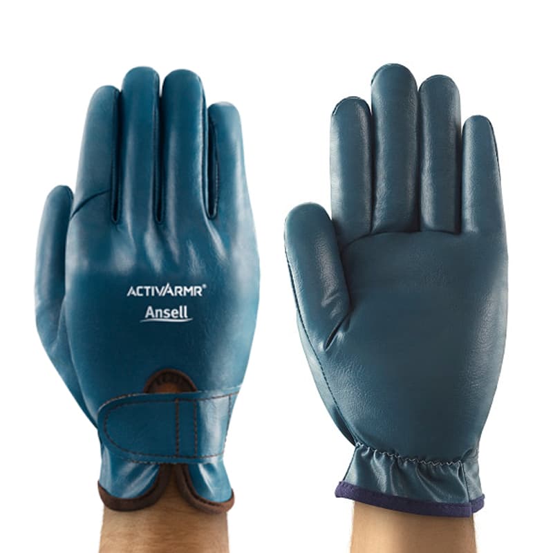 Ansell Ansell ActivArmr 07-112 Nitrile Coated Padded Anti-Vibration Gloves