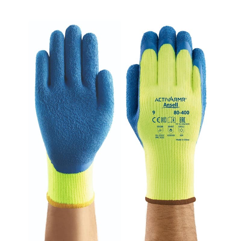 Ansell Ansell ActivArmr 80-400 Hi-Vis Thermal Work Gloves