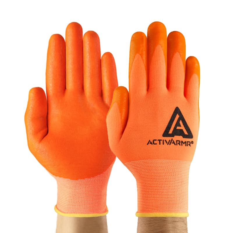 Ansell Ansell ActivArmr 97-012 Hi-Viz Breathable Work Gloves