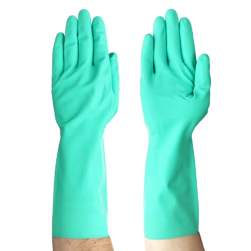 Ansell Ansell AlphaTec 79-340 Chemical-Resistant Nitrile Gauntlet Gloves