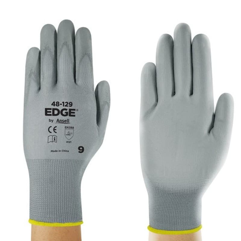 Ansell Ansell Edge 48-129 Light-Duty Palm-Coated Polyester Gloves