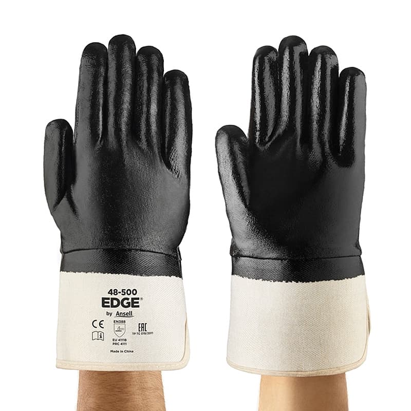 Ansell Ansell EDGE 48-500 Oil-Resistant Heavy Duty Gloves