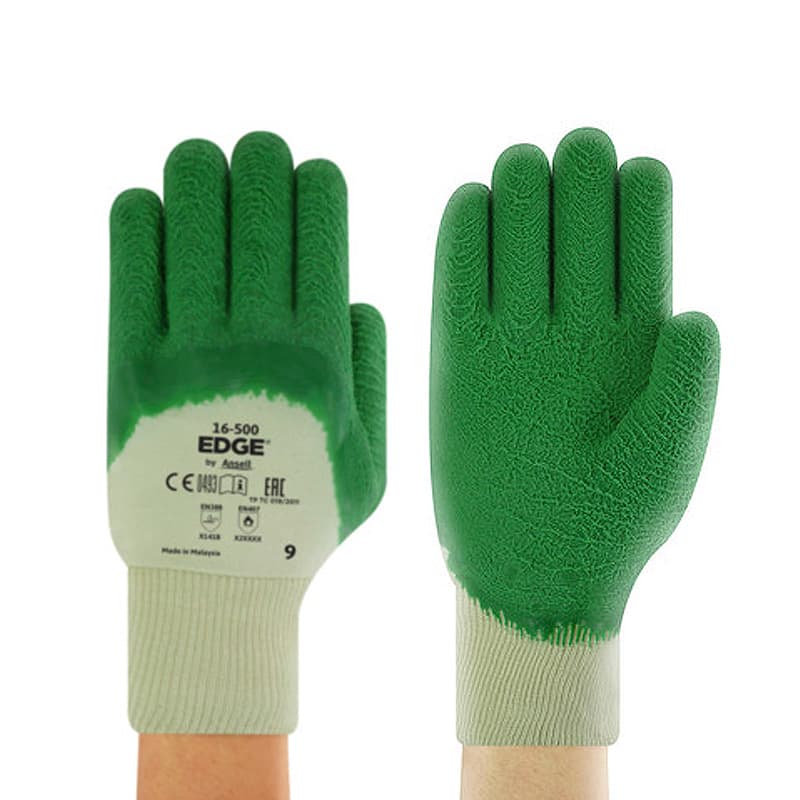 Ansell Ansell Gladiator 16-500 Palm-Coated Work Gloves