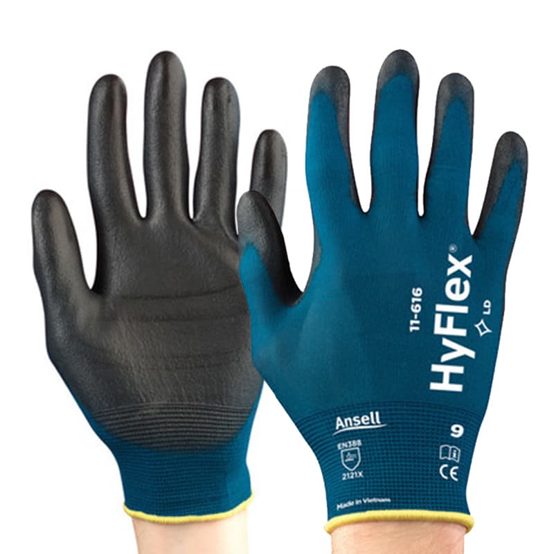 Ansell Ansell HyFlex 11-616 Precision PU-Coated Gloves