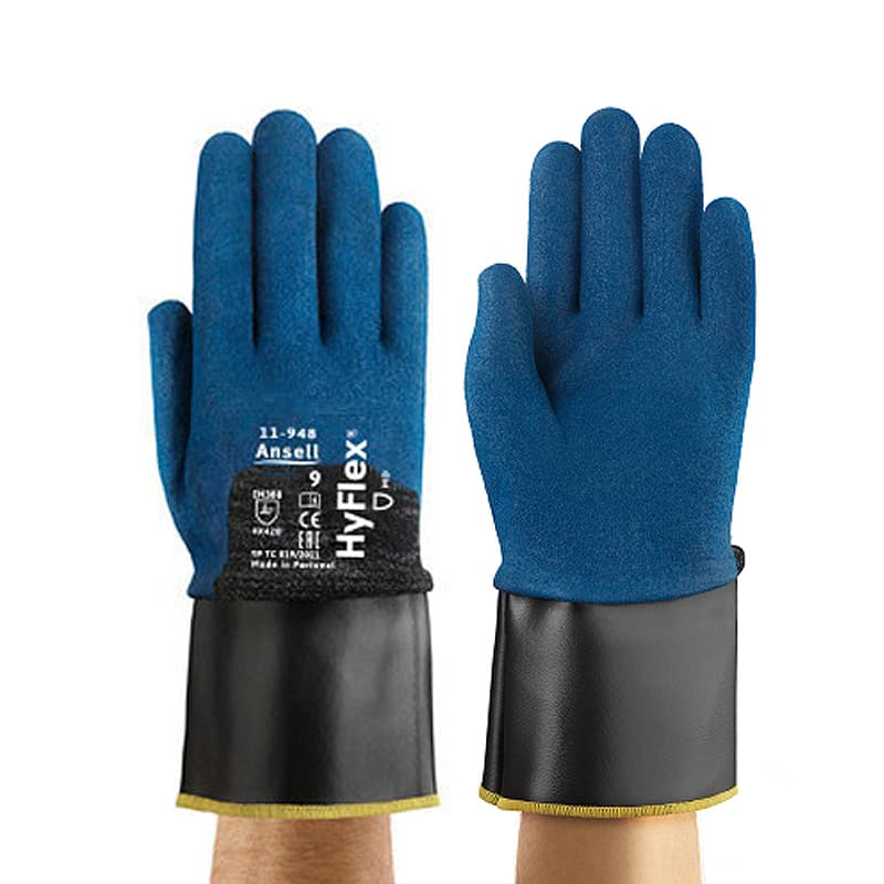 Ansell Ansell HyFlex 11-948 3/4-Coated Tactile Handling Work Gloves
