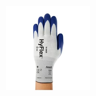 Ansell Ansell HyFlex 11-953 Nitrotough Nitrile-Coated Gloves