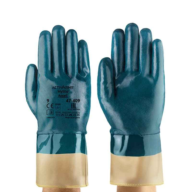 Ansell Ansell Hylite 47-409 Fully Coated Flexible Work Gloves