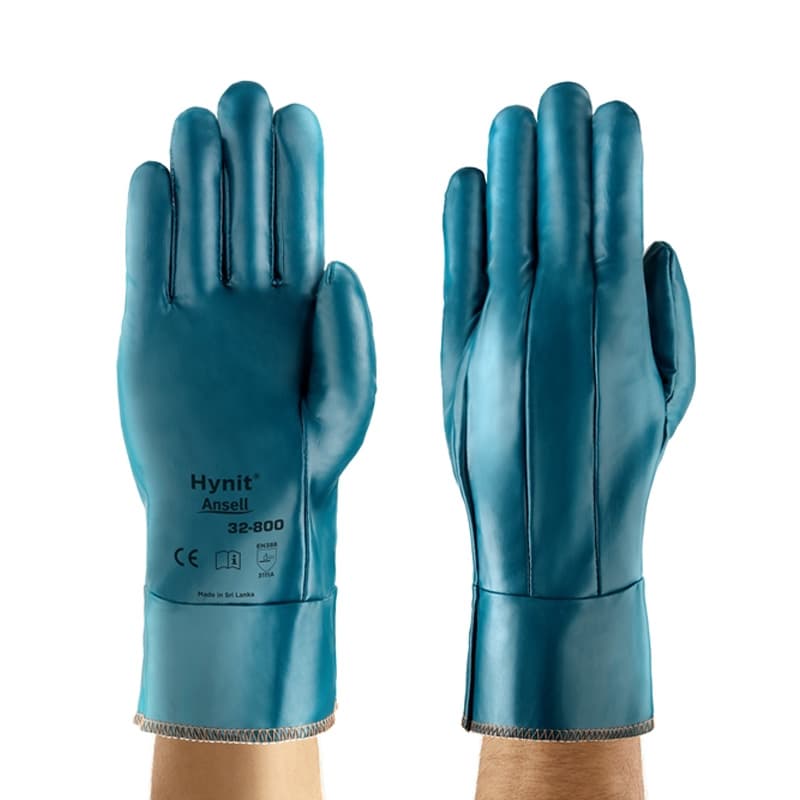 Ansell Ansell Hynit 32-800 Safety Cuff Nitrile-Coated Gloves