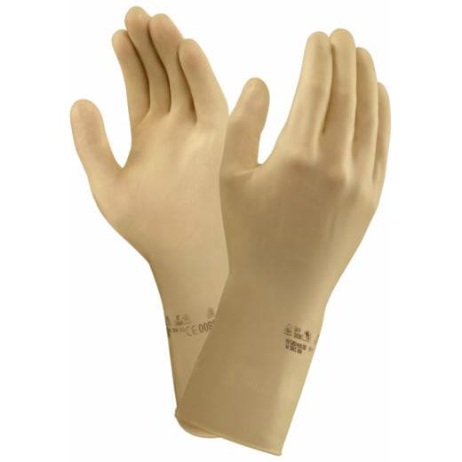 Ansell Ansell AlphaTec 87-137 Chemical-Resistant Textured Gauntlet Gloves