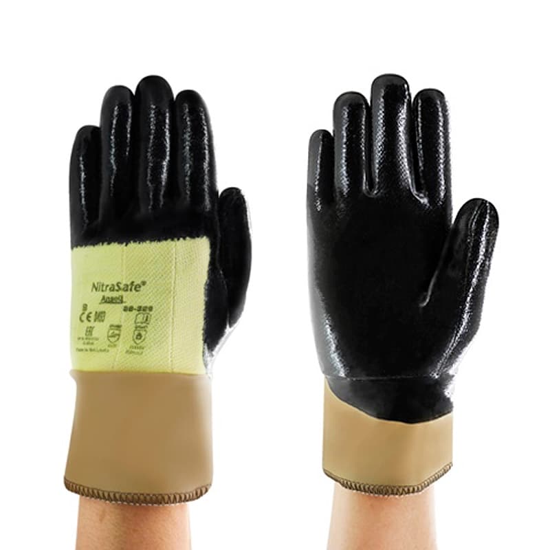 Ansell Ansell NitraSafe 28-329 Palm-Coated Kevlar Work Gloves