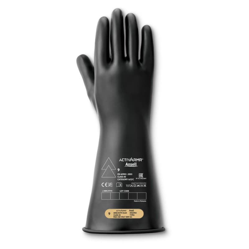 Ansell Ansell ActivArmr Class 00 Electrical Insulating Gloves