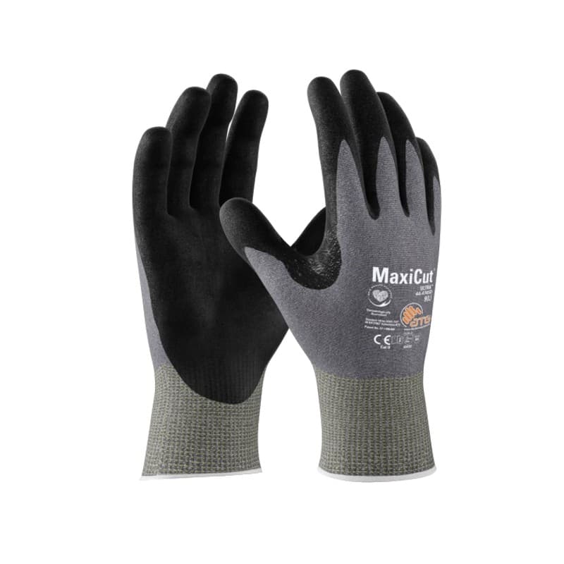 ATG Golves Solutions ATG MaxiCut Ultra 44-4745D Level D Cut-Resistant Palm-Coated Grip Gloves