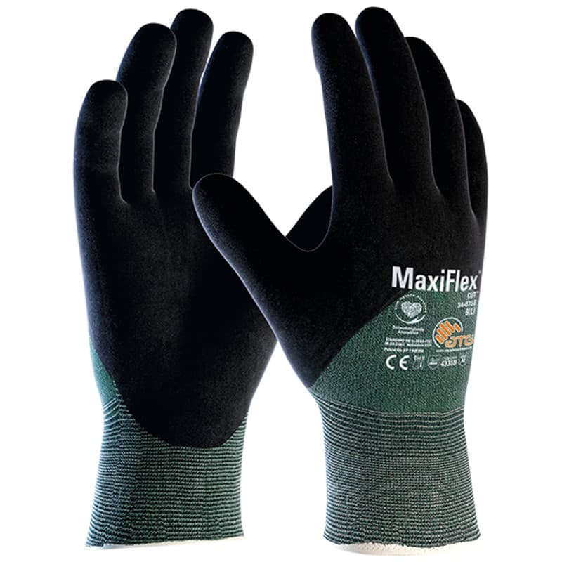 ATG Golves Solutions ATG MaxiFlex 34-8753 Nitrile-Coated Grip Handling Gloves