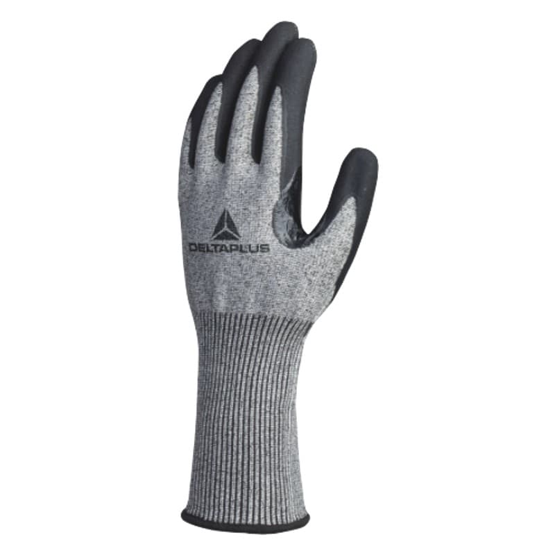 Delta Plus Delta Plus VENICUTD03 Grey Palm-Coated Cut-Resistant Gloves