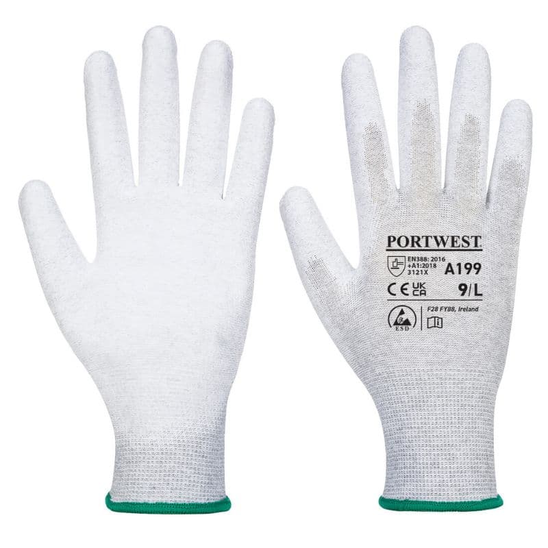 Portwest Portwest A199 Carbon Fibre Shell Anti-Static Gloves