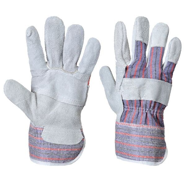 Portwest Portwest A210 Canadian Leather Rigger Gardening Gloves