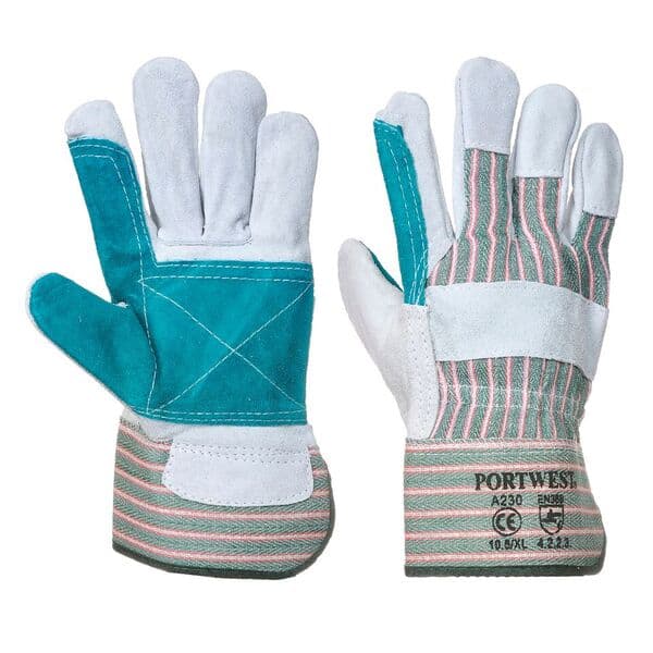 Portwest Portwest A230 Reinforced Double Palm Rigger Gloves