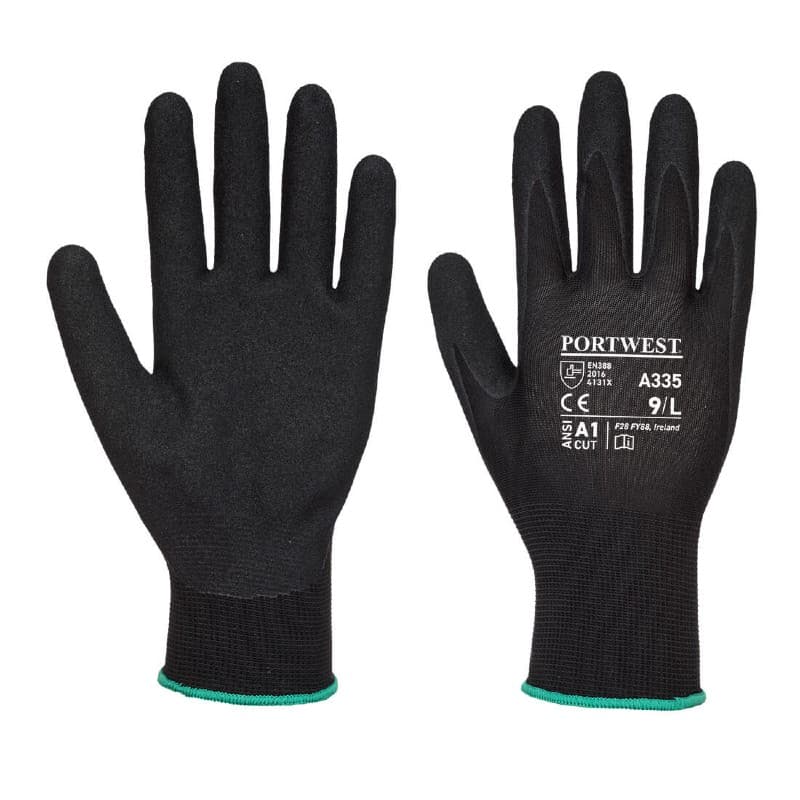 Portwest Portwest A335 Dermi-Grip NPR15 Nitrile Sandy Grip Gloves