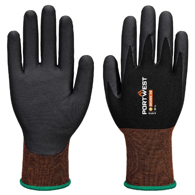 Portwest Portwest A370 Thin Nitrile Micro-Foam Flexible Handling Gloves