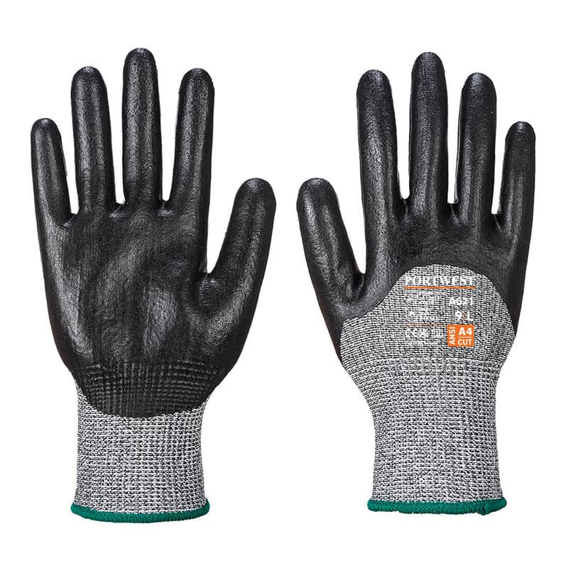 Portwest Portwest A621 Cut-Resistant Nitrile 3/4 Coated Gloves