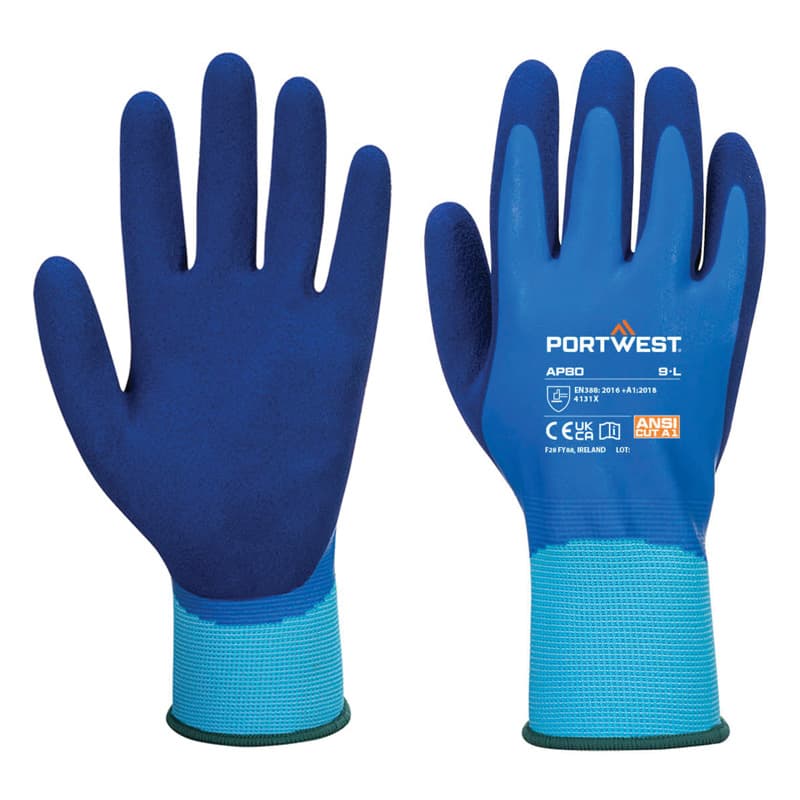 Portwest Portwest AP80 Liquid Pro Latex Foam Waterproof Gloves
