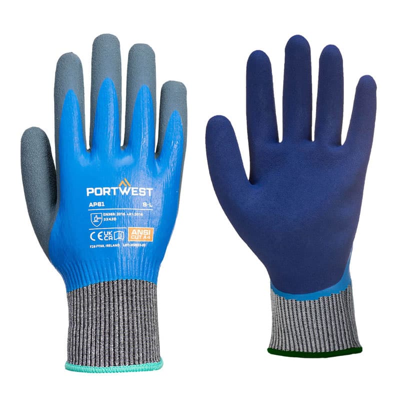 Portwest Portwest AP81 Liquid Pro Waterproof Cut-Resistant Gloves