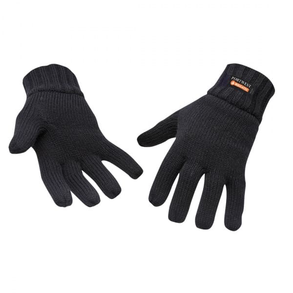 Portwest Portwest GL13 Black Insulatex Lined Gloves