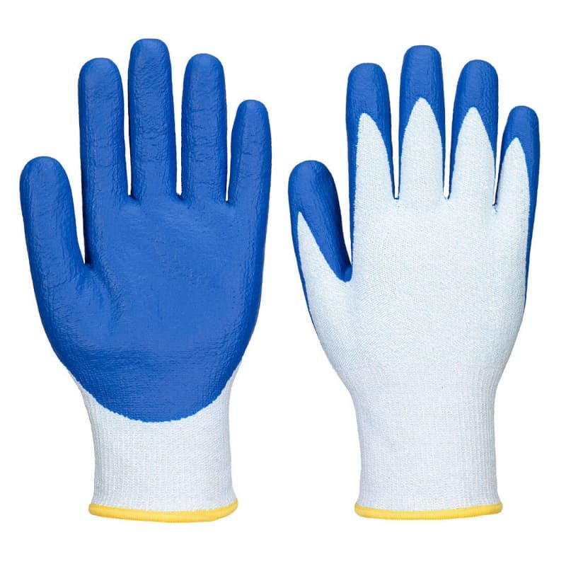 Portwest Portwest AP74 FD Nitrile-Coated C13 Cut and Heat Resistant Food Safety Gloves (Blue)