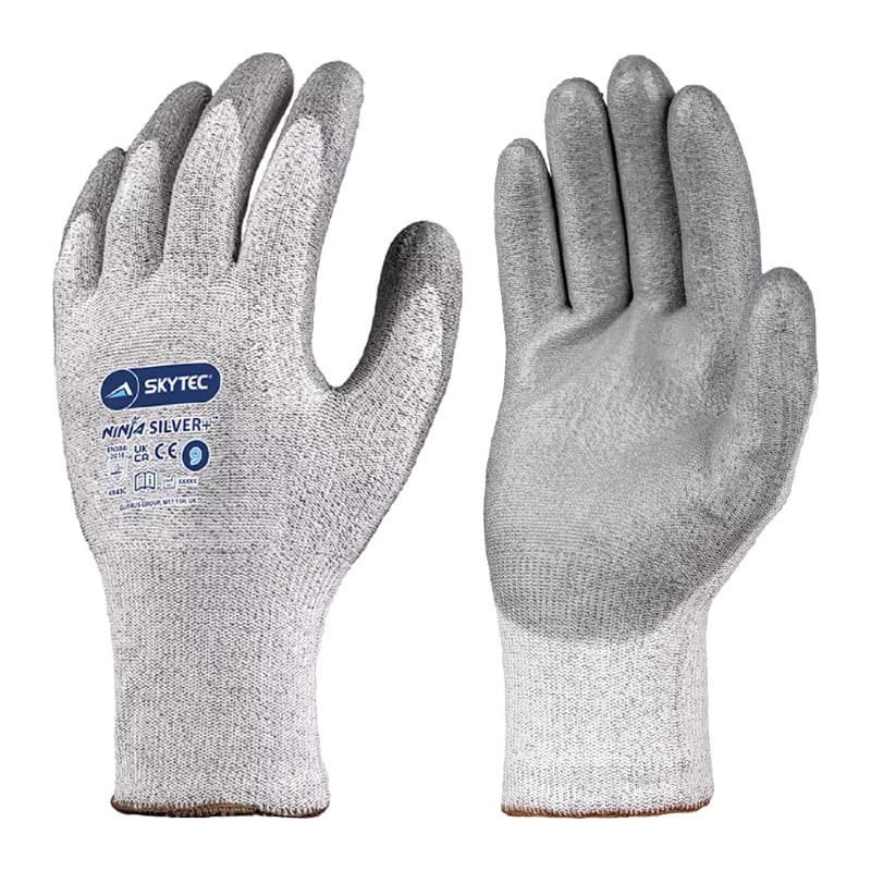 Skytec Skytec Ninja Silver+ Abrasion and Tear Resistant Work Gloves