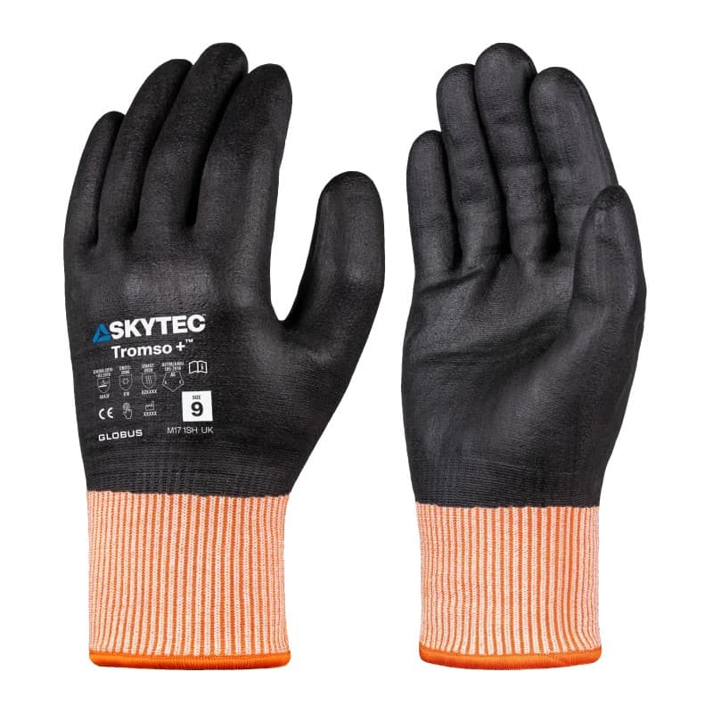 Skytec Skytec Tromso+ Nitrile Foam Cut Level F Heat-Resistant Grip Gloves