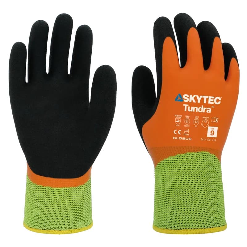 Skytec Skytec Tundra Double Latex Coated Cold and Heat-Resistant Grip Gloves