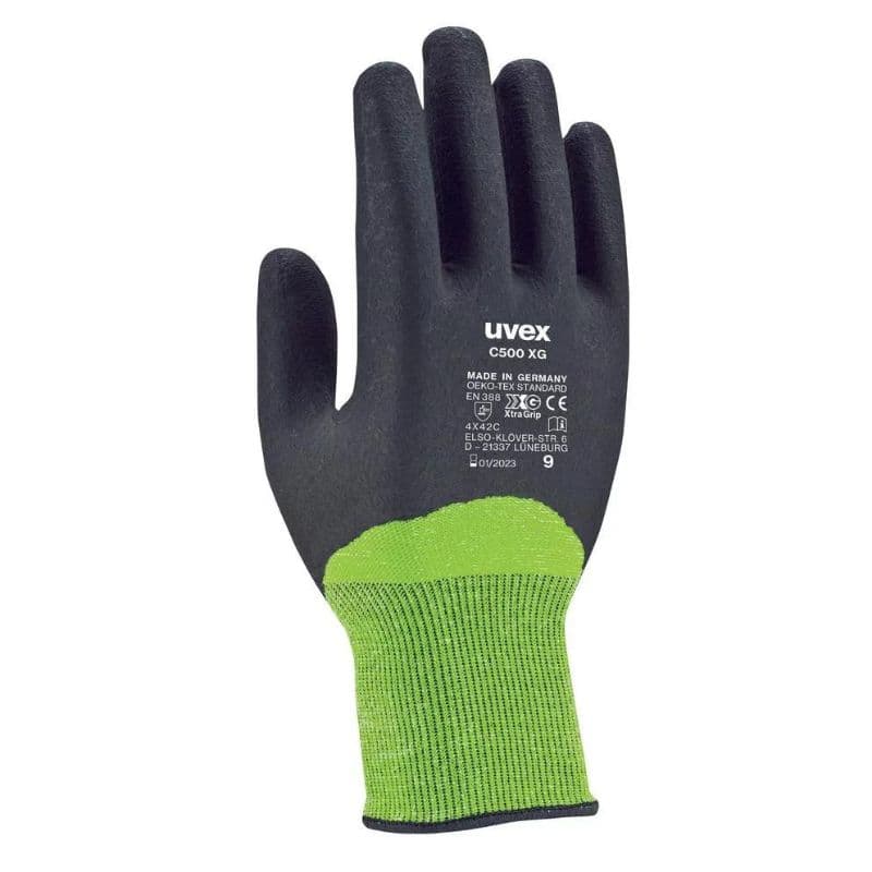 Uvex Uvex C500 XG Level C Cut-Resistant Grip Handling Gloves