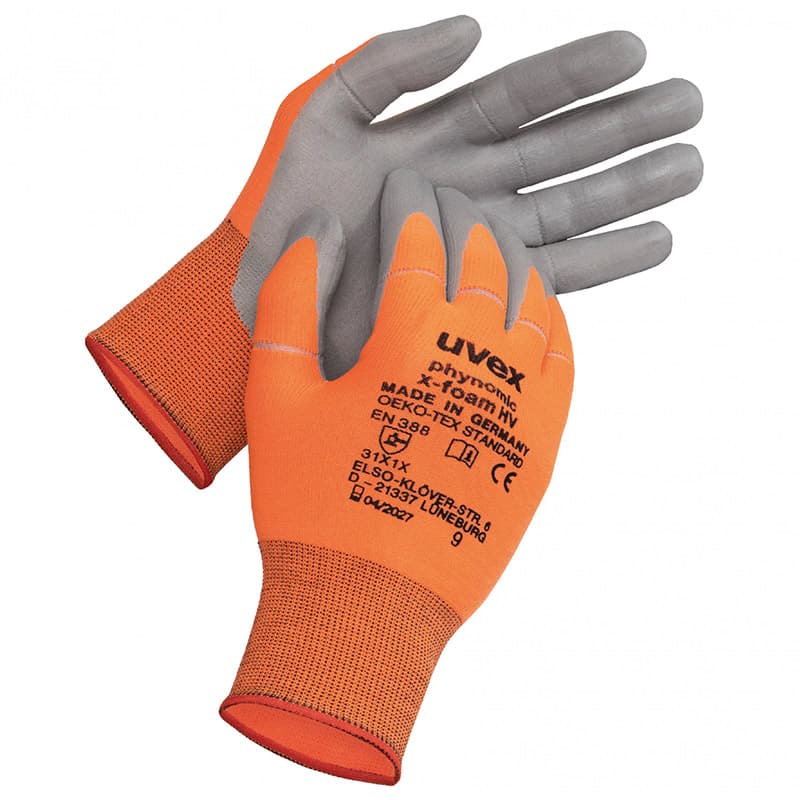 Uvex Uvex Phynomic X-Foam HV Detachable Finger Grip Gloves