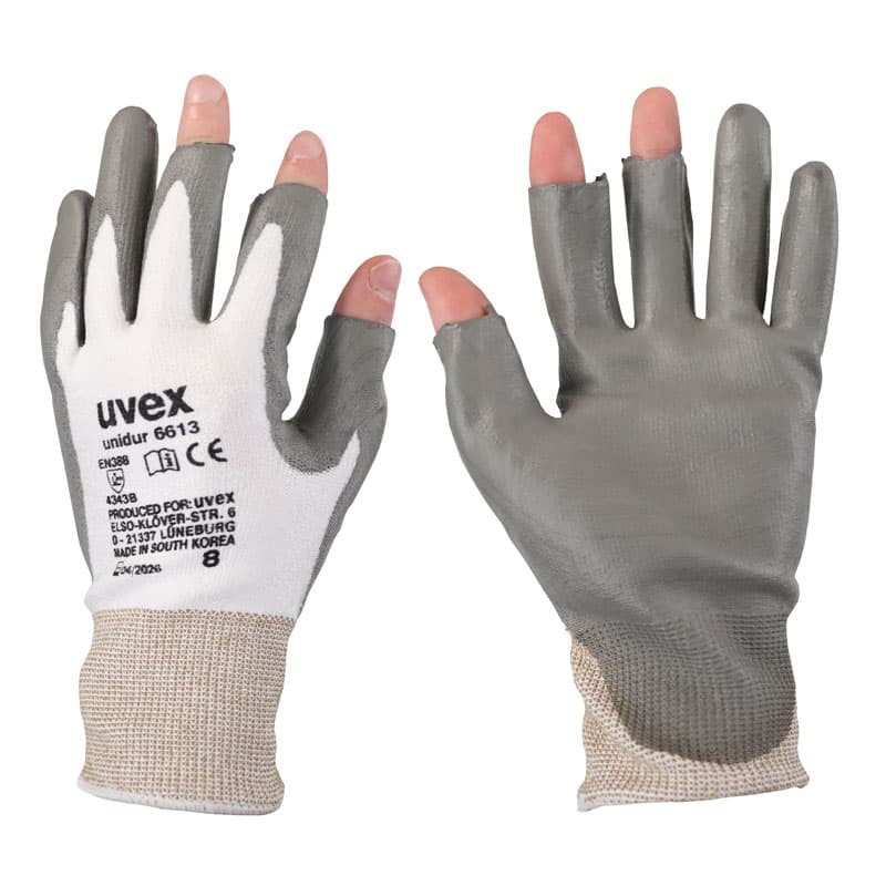 Uvex Uvex Unidur 6613 Precision Fingerless Work Gloves