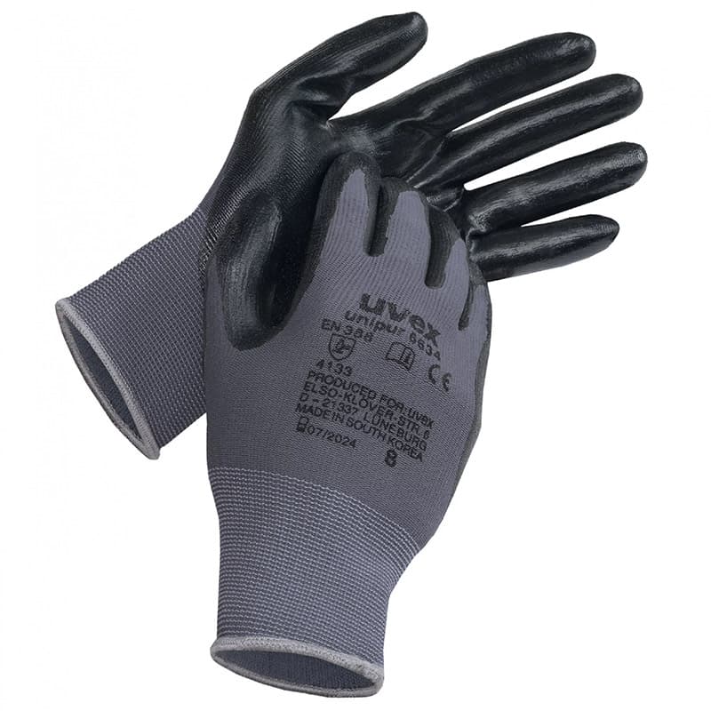 Uvex Uvex Unipur 6634 Abrasion-Resistant Precision Work Gloves