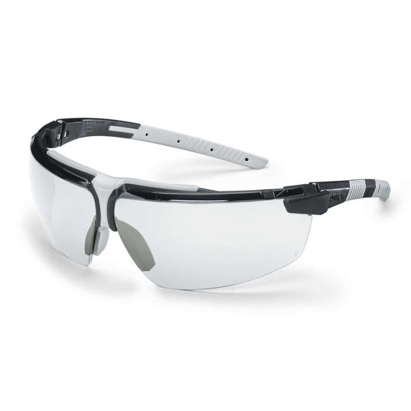 Uvex Uvex i-3 Black Chemical Resistant Safety Glasses 9190-280