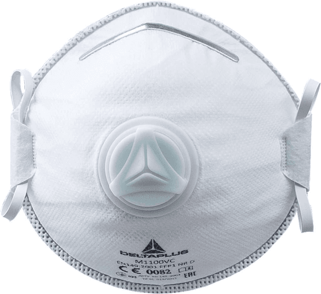 Delta Plus Delta Plus M1100V Disposable Respiratory Mask P1 With Valve